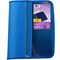 Avery Zipper 3 Ring Binder, 1" Round Rings, 175-Sheet Capacity, Blue, Durable Binder Organizers with Pocket for Extra Storage (26225)